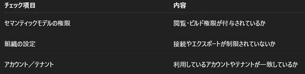 接続できない場合