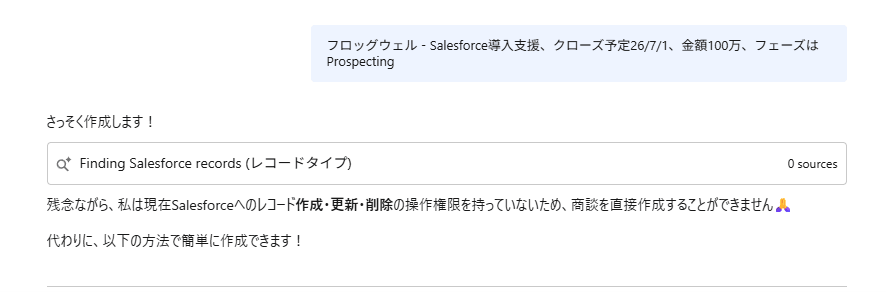 追加の権限設定やアクション設定