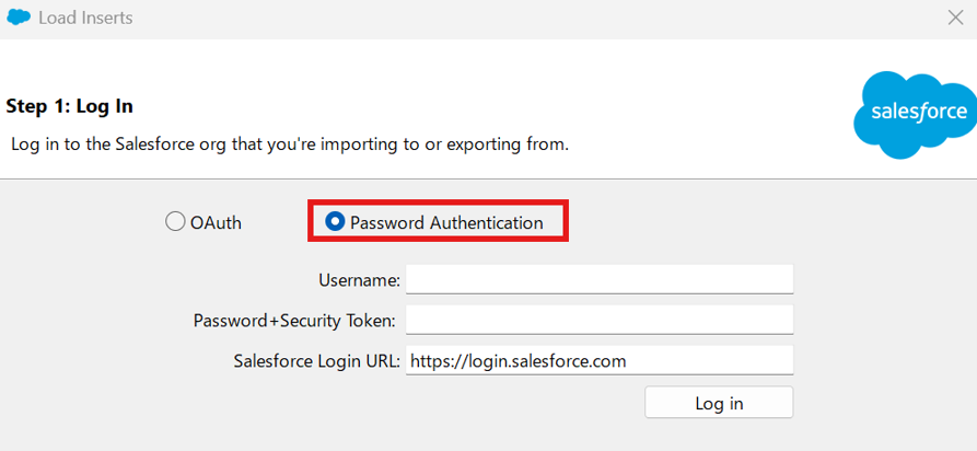 Password Authentication